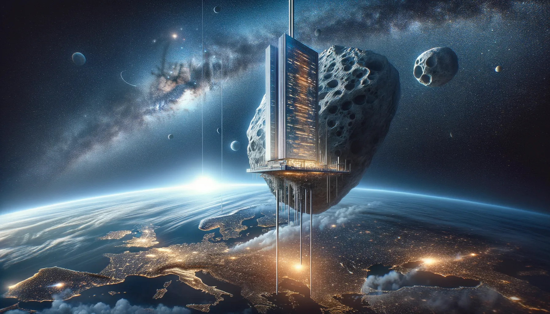 Floating Skyscraper Unveiling the Alien Design Myth