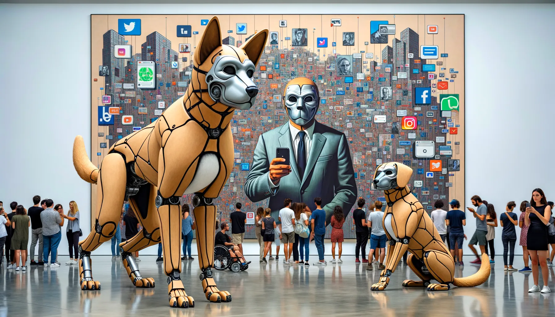 Unmasking the Truth Behind Robot Dogs and Celebrity Faces