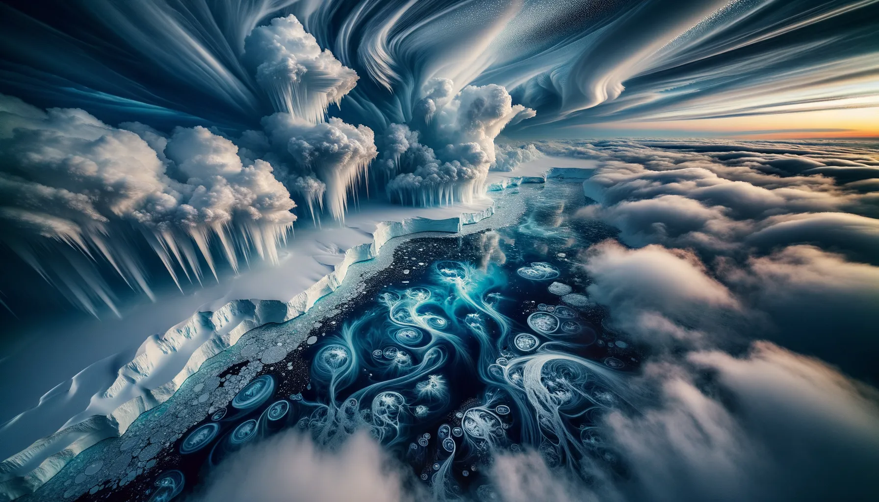 Unveiling the Sweet Mystery of Antarctic Clouds