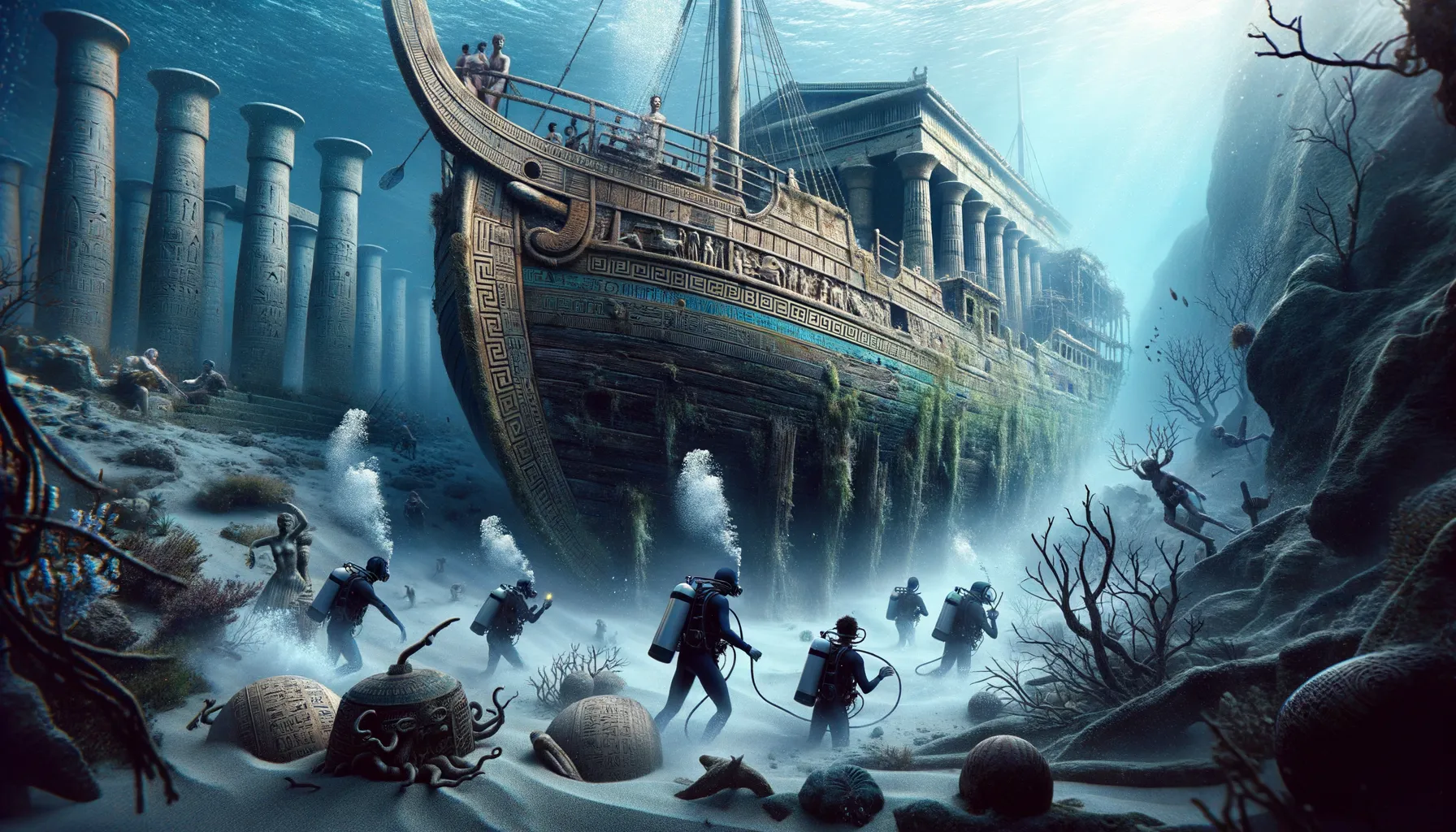 Ancient Egyptian Shipwreck Unveiling the Party Vessel