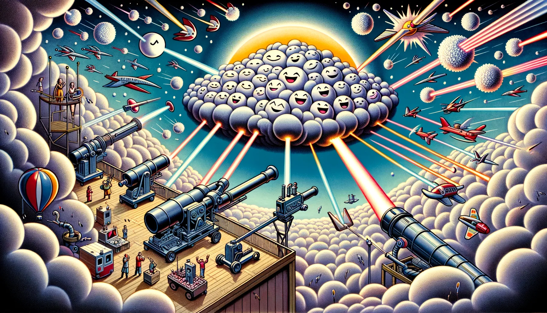 Can We Really Shoot Clouds Away for Better Weather