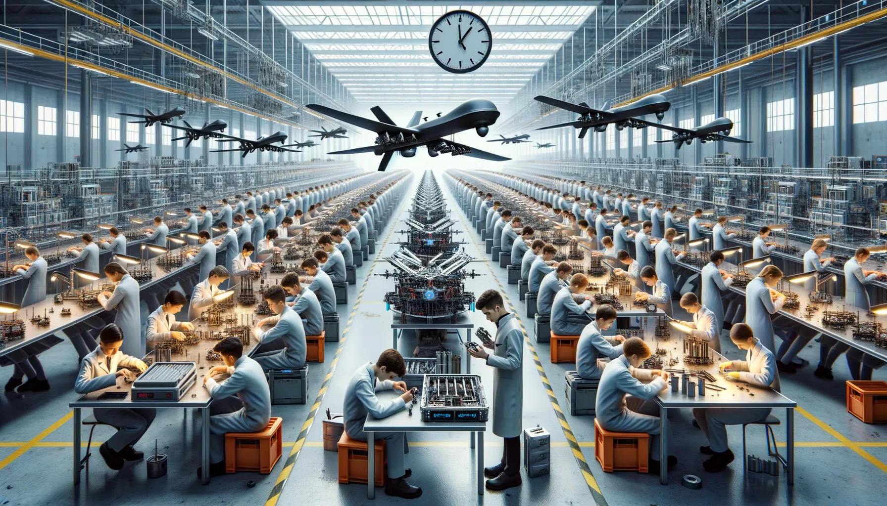 Inside Russias Drone Factory Unveiling the Teen Workforce